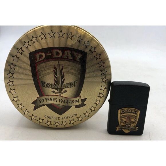 Zippo 50th Anniversary D-Day Normandy Limited Edition Lighter - Picture 1 of 6